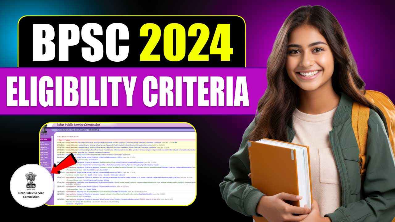 BPSC Eligibility Criteria 2024