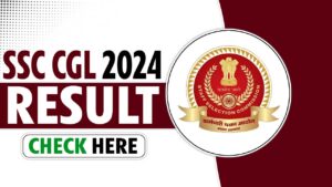 SSC CGL RESULT 2024