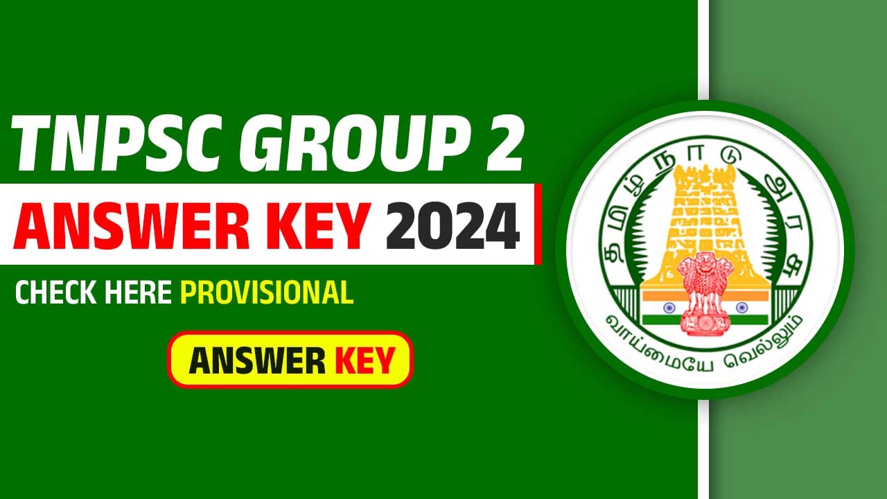 TNPSC Group 2 Answer Key 2024