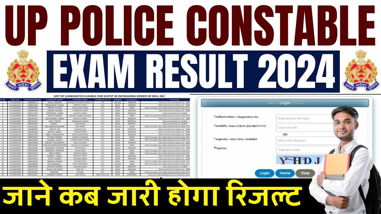 UP Police Constable Result 2024