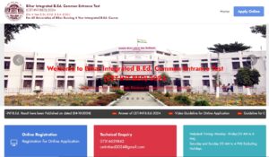 How to Apply for Bihar Integrated BEd Counselling 2024?