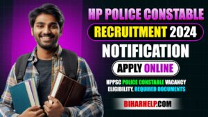 HP Police Constable Recruitment 2024