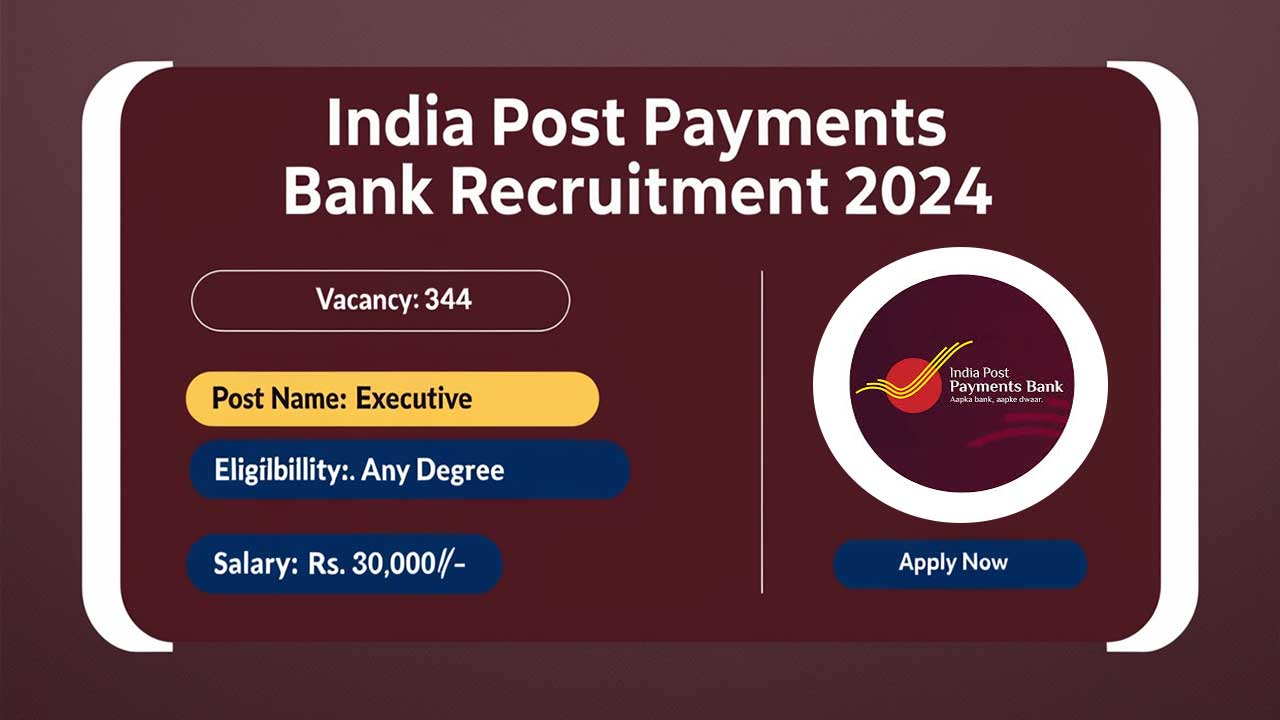 IPPB Executive Recruitment 2024 Notification