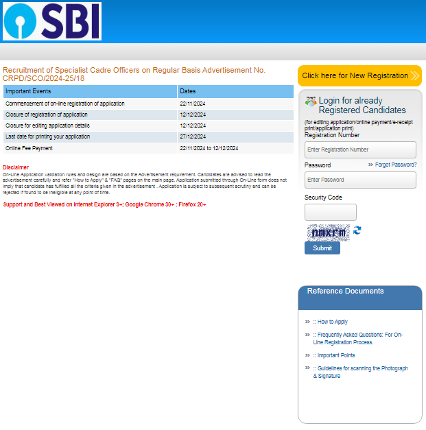 SBI Bank SO Assistant Manager (Engineer) Recruitment 2024