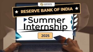 RBI Summer Internship 2025