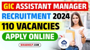 gic assistant manager recruitment 2024